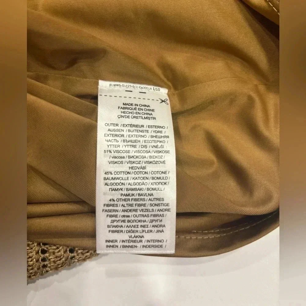 Lauren Ralph Lauren Metallic Cotton-Blend Knit Pencil Skirt Women’s Size… - Picture 15 of 16